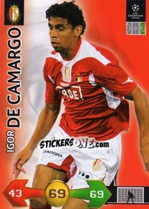 Figurina de Camargo Igor - UEFA Champions League 2009-2010. Super Strikes - Panini