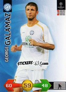 Sticker Galamaz George - UEFA Champions League 2009-2010. Super Strikes n. 325 - Panini