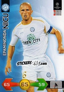 Sticker Nicu Epaminonda - UEFA Champions League 2009-2010. Super Strikes - Panini