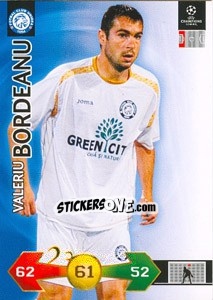 Sticker Bordeanu Valeriu - UEFA Champions League 2009-2010. Super Strikes - Panini