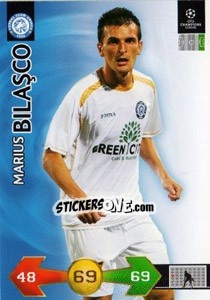 Sticker Bilasco Marius - UEFA Champions League 2009-2010. Super Strikes - Panini