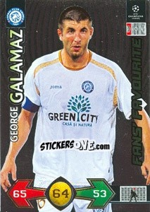 Sticker Galamaz George - UEFA Champions League 2009-2010. Super Strikes - Panini