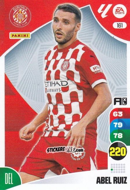 Sticker Abel Ruíz - LaLiga 2024-2025. Adrenalyn XL
 n. 161 - Panini