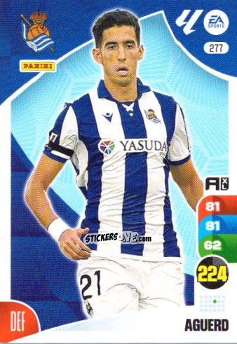 Sticker Aguerd - LaLiga 2024-2025. Adrenalyn XL
 n. 277 - Panini
