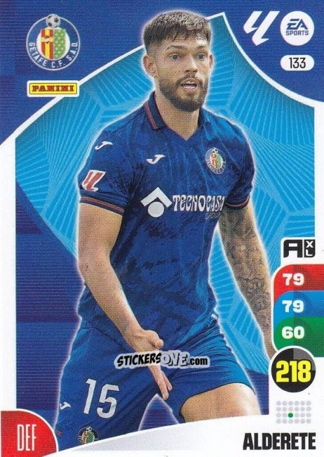 Sticker Alderete - LaLiga 2024-2025. Adrenalyn XL
 n. 133 - Panini