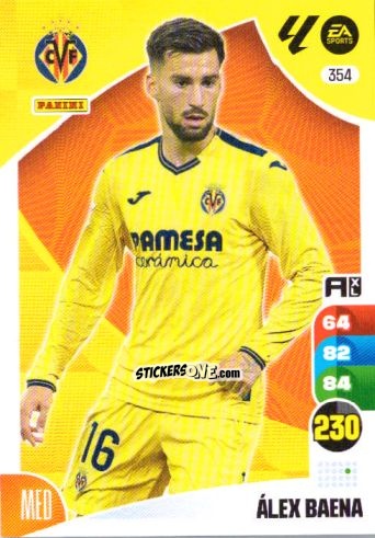Sticker Álex Baena - LaLiga 2024-2025. Adrenalyn XL
 n. 354 - Panini