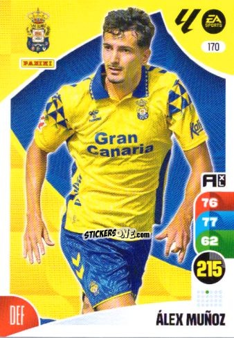 Sticker Álex Muñoz - LaLiga 2024-2025. Adrenalyn XL
 n. 170 - Panini