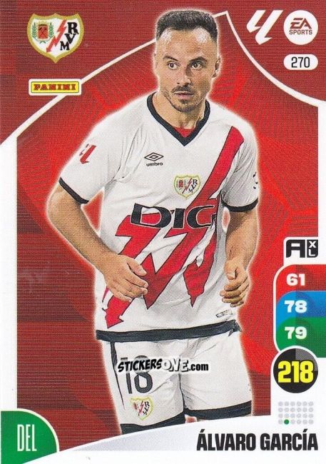 Sticker Álvaro García - LaLiga 2024-2025. Adrenalyn XL
 n. 270 - Panini