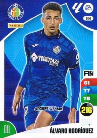 Sticker Álvaro Rodríguez - LaLiga 2024-2025. Adrenalyn XL
 n. 144 - Panini