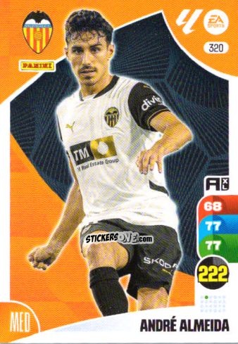 Sticker André Almeida - LaLiga 2024-2025. Adrenalyn XL
 n. 320 - Panini