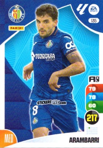 Sticker Arambarri - LaLiga 2024-2025. Adrenalyn XL
 n. 135 - Panini