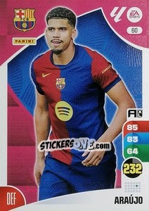 Sticker Araujo - LaLiga 2024-2025. Adrenalyn XL
 n. 60 - Panini