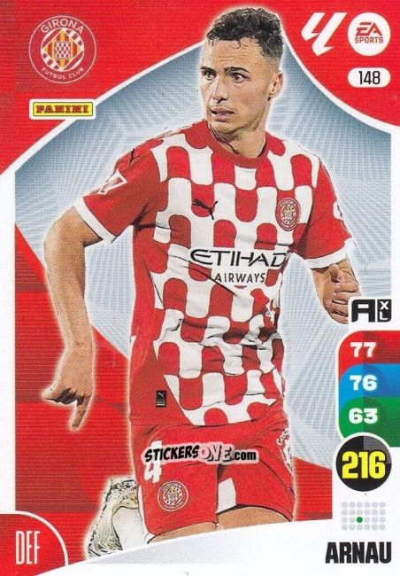 Sticker Arnau - LaLiga 2024-2025. Adrenalyn XL
 n. 148 - Panini