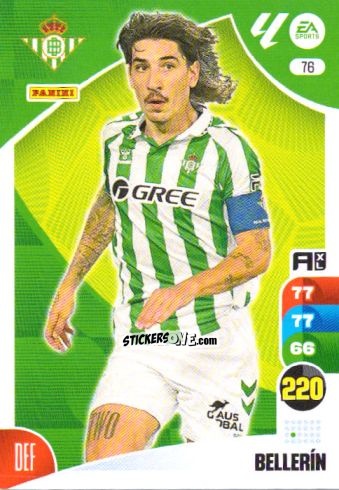 Sticker Bellerín - LaLiga 2024-2025. Adrenalyn XL
 n. 76 - Panini