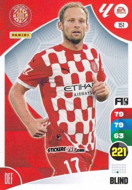 Cromo Blind - LaLiga 2024-2025. Adrenalyn XL
 n. 151 - Panini