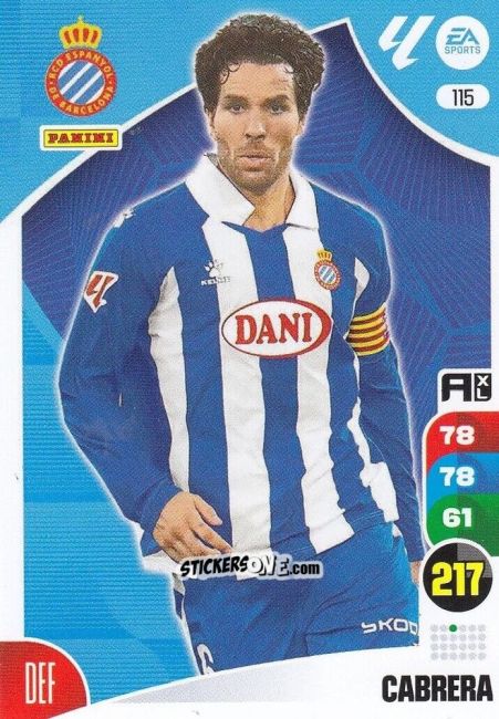 Sticker Cabrera - LaLiga 2024-2025. Adrenalyn XL
 n. 115 - Panini