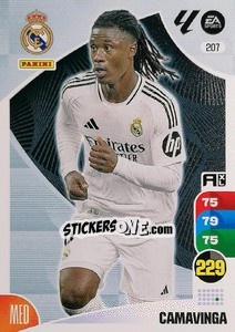 Sticker Camavinga - LaLiga 2024-2025. Adrenalyn XL
 n. 207 - Panini