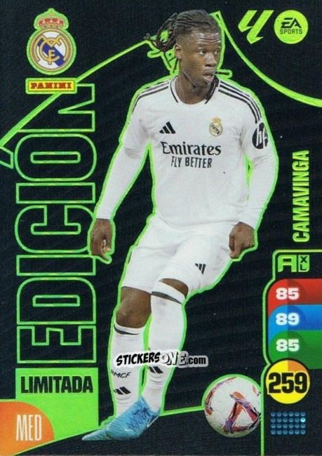 Cromo Camavinga - LaLiga 2024-2025. Adrenalyn XL
 n. LE13 - Panini