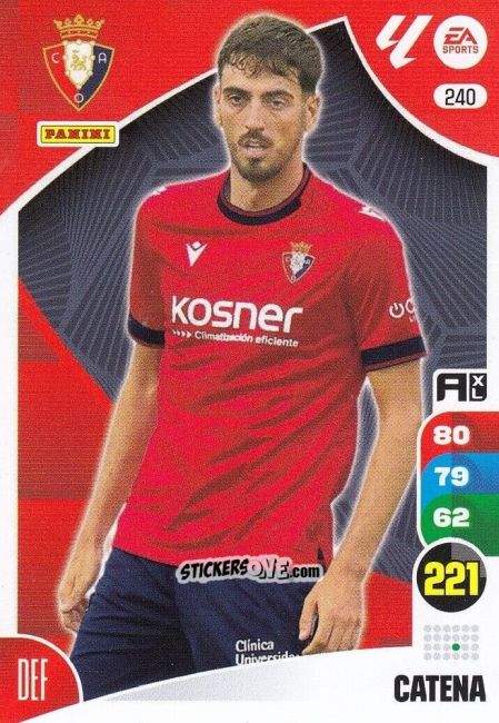 Sticker Catena - LaLiga 2024-2025. Adrenalyn XL
 n. 240 - Panini
