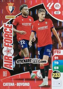 Sticker Catena - Boyomo - LaLiga 2024-2025. Adrenalyn XL
 n. 412 - Panini
