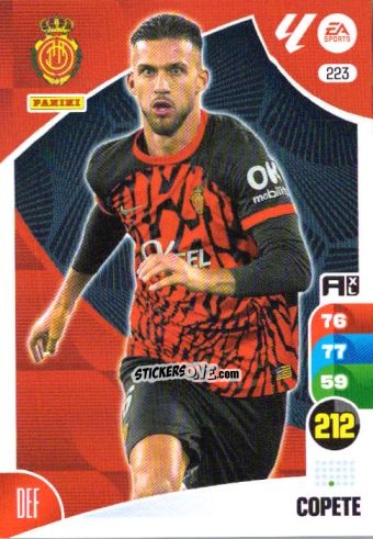 Sticker Copete - LaLiga 2024-2025. Adrenalyn XL
 n. 223 - Panini