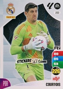 Sticker Courtois - LaLiga 2024-2025. Adrenalyn XL
 n. 200 - Panini