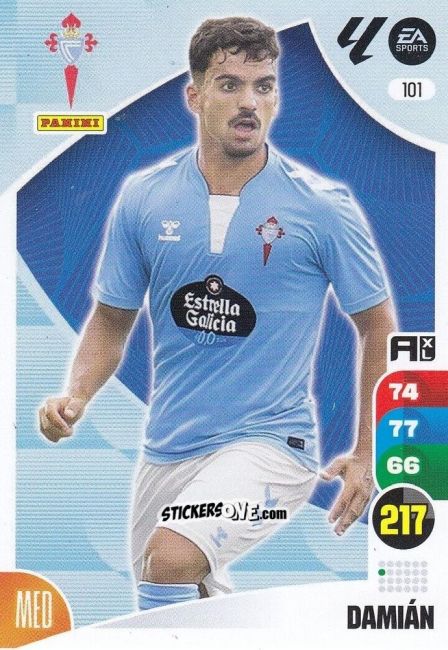 Sticker Damián - LaLiga 2024-2025. Adrenalyn XL
 n. 101 - Panini