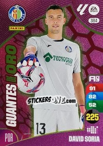 Sticker David Soria - LaLiga 2024-2025. Adrenalyn XL
 n. 384 - Panini