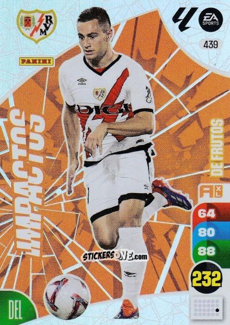 Cromo De Frutos - LaLiga 2024-2025. Adrenalyn XL
 n. 439 - Panini