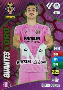 Sticker Diego Conde - LaLiga 2024-2025. Adrenalyn XL
 n. 387 - Panini