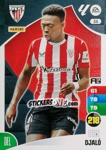 Sticker Djaló - LaLiga 2024-2025. Adrenalyn XL
 n. 34 - Panini