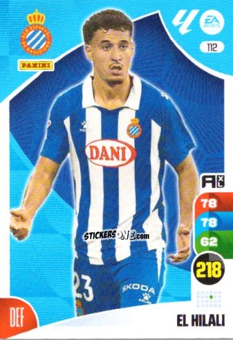 Sticker El Hilali - LaLiga 2024-2025. Adrenalyn XL
 n. 112 - Panini