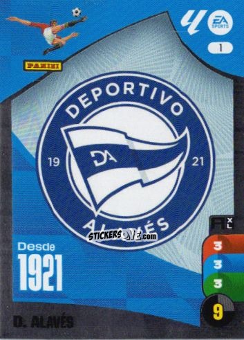 Sticker Escudo ALA - LaLiga 2024-2025. Adrenalyn XL
 n. 1 - Panini