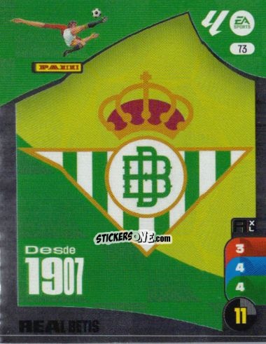 Sticker Escudo BET - LaLiga 2024-2025. Adrenalyn XL
 n. 73 - Panini