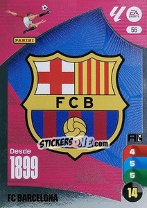 Sticker Escudo FCB - LaLiga 2024-2025. Adrenalyn XL
 n. 55 - Panini