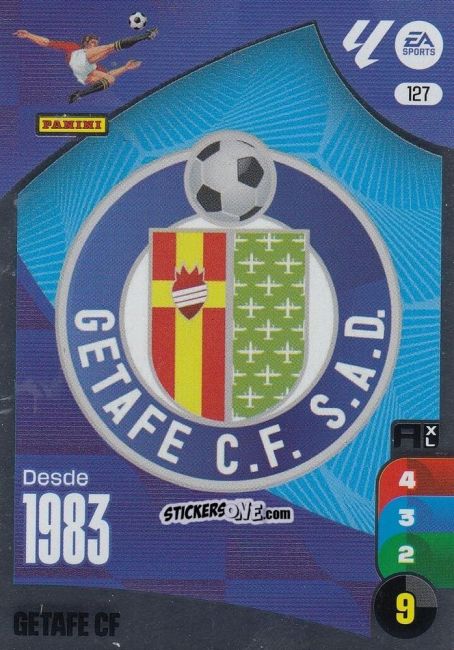 Sticker Escudo GET - LaLiga 2024-2025. Adrenalyn XL
 n. 127 - Panini