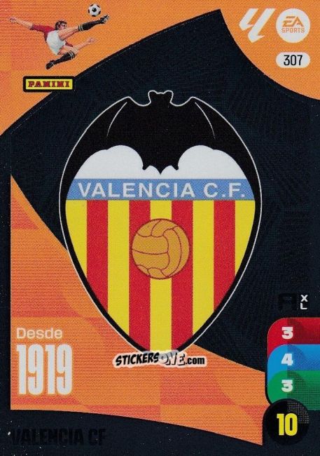 Sticker Escudo Val - LaLiga 2024-2025. Adrenalyn XL
 n. 307 - Panini