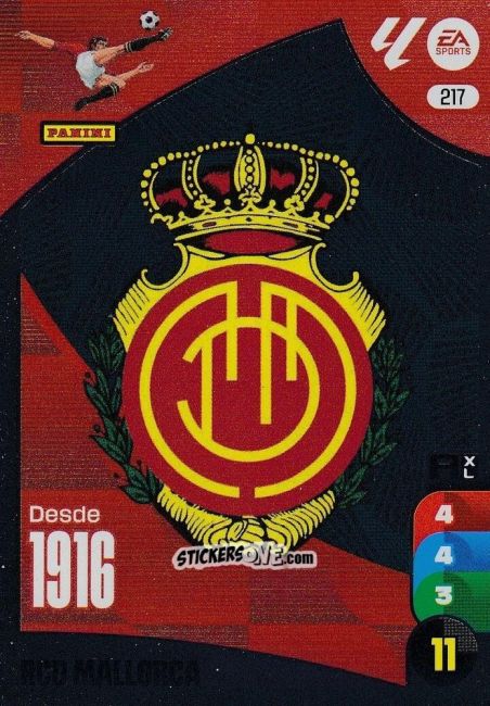 Sticker Escudo MLL - LaLiga 2024-2025. Adrenalyn XL
 n. 217 - Panini