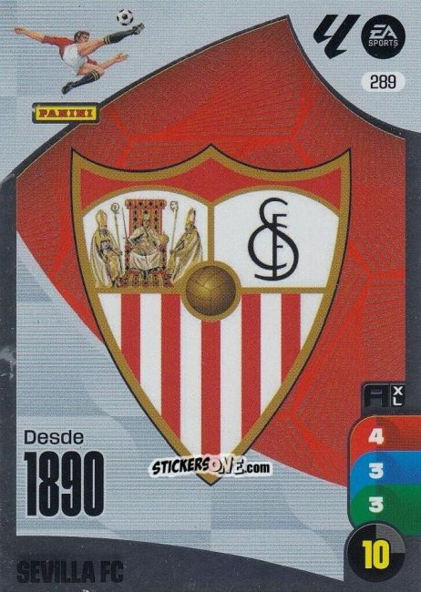 Sticker Escudo SEV - LaLiga 2024-2025. Adrenalyn XL
 n. 289 - Panini