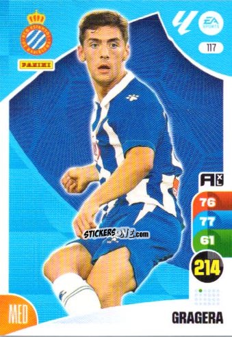 Sticker José Gragera - LaLiga 2024-2025. Adrenalyn XL
 n. 117 - Panini