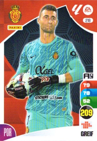 Sticker Greif - LaLiga 2024-2025. Adrenalyn XL
 n. 218 - Panini