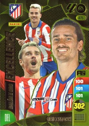 Cromo Griezmann - LaLiga 2024-2025. Adrenalyn XL
 n. 475 - Panini