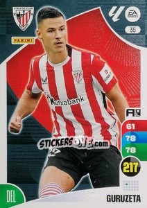 Sticker Guruzeta - LaLiga 2024-2025. Adrenalyn XL
 n. 35 - Panini