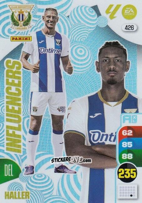 Sticker Haller - LaLiga 2024-2025. Adrenalyn XL
 n. 426 - Panini