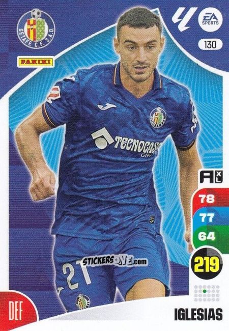 Sticker Iglesias - LaLiga 2024-2025. Adrenalyn XL
 n. 130 - Panini