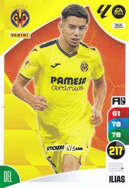 Sticker Ilias - LaLiga 2024-2025. Adrenalyn XL
 n. 355 - Panini