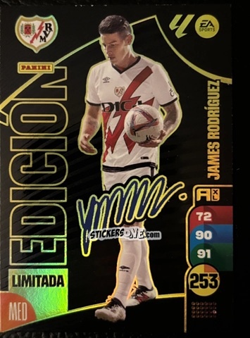 Sticker James Rodríguez - LaLiga 2024-2025. Adrenalyn XL
 n. LE22 - Panini