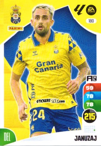 Sticker Januzaj - LaLiga 2024-2025. Adrenalyn XL
 n. 180 - Panini