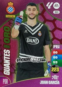 Sticker Joan García - LaLiga 2024-2025. Adrenalyn XL
 n. 383 - Panini