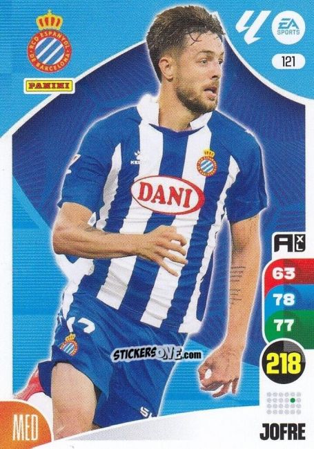 Sticker Jofre - LaLiga 2024-2025. Adrenalyn XL
 n. 121 - Panini